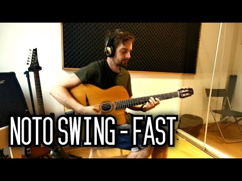 Noto Swing on 300bpm Jimmy Rosenberg's Arrangement with a solo by Sven Jungbeck