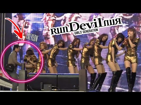 SNSD's Taeyeon got an attempted kidnapping while on stage.