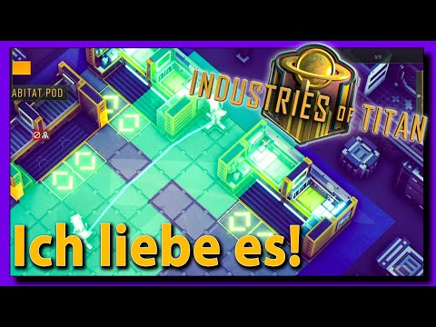 INDUSTRIES OF TITAN 🏭 Energieversorgung und Müll Stadtbau, Roboter, Förderbänder! [s1e2]