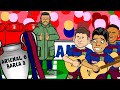 Arsenal vs Barcelona IN SIXTY SECONDS! 0-2 Song (442oons Parody)