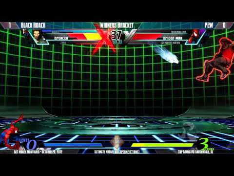 GMM Oct 2012 - UMvC3 - Teams - Black Roach vs P2W
