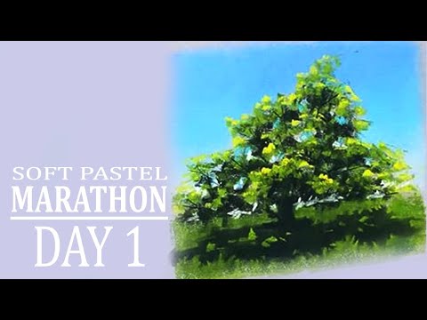 Pastel marathon - Day 1 | Tree