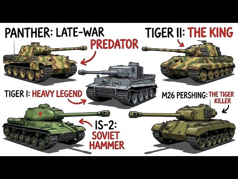 The Deadliest Tanks of WWII Explained