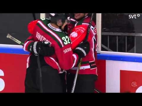 Frölunda - Ingolstadt Ryan Lasch Goal