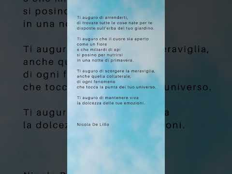 Ti auguro 🦋Una poesia per augurare il meglio #poesie #luniversoinunbacio