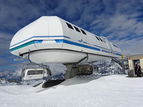 9/6/2021 Risalita integrale seggiovia Leitner "Bontadini" a Cervinia.