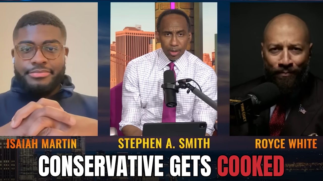 Isaiah Martin COOKS Conservative on Stephen A. Smith