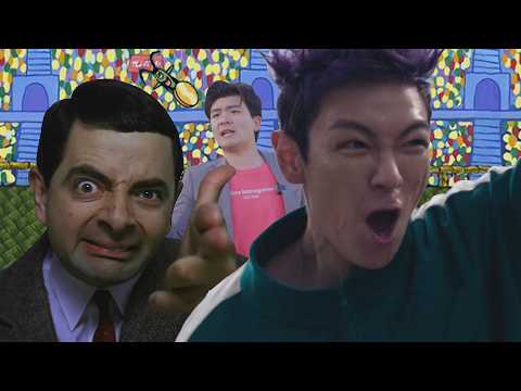 Mr. Bean vs Thanos in the Fry Cook Games