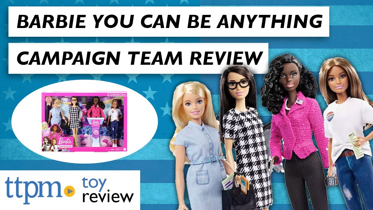 Barbie You Can Be Anything Campaign Team from Mattel | Doll Reviews