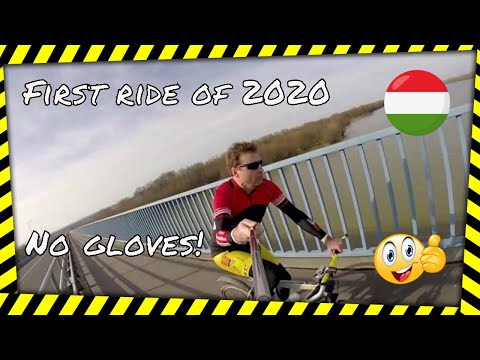 Cycling in Baja, Hungary. Gemenc, Szent Laszlo Bridge and Eurovelo 6.