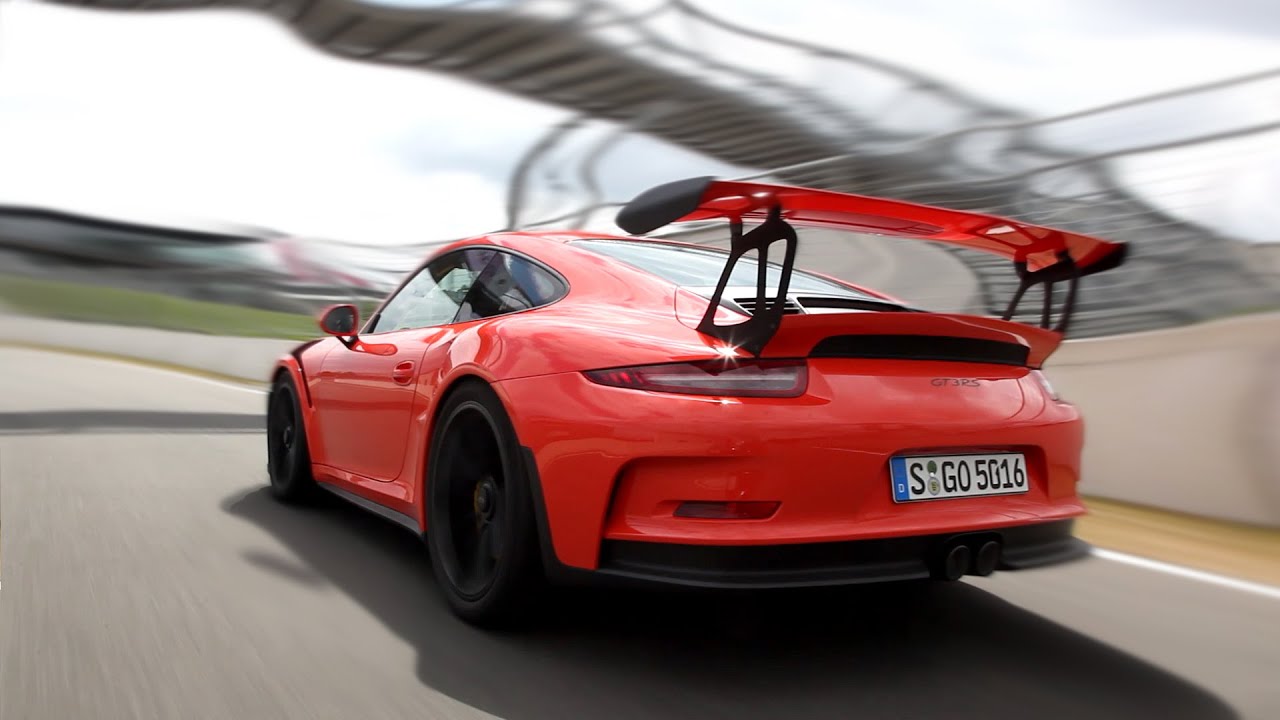 Porsche 911 GT3 RS 2016 Review on Racetrack