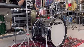 Video thumbnail for Yamaha Club Custom "Bop" Black Swirl Drum Set by Hawthorne Drum Shop