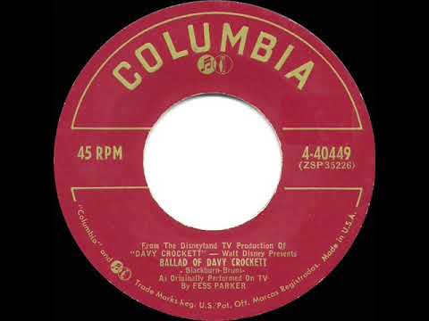 1955 HITS ARCHIVE: Ballad Of Davy Crockett - Fess Parker