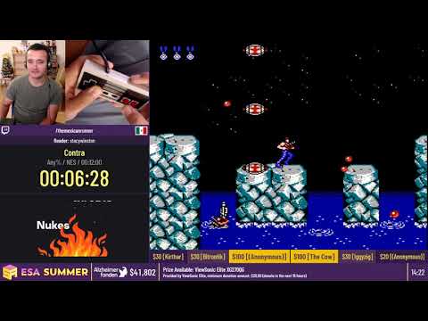 Contra [Any%] by TheMexicanRunner - #ESASummerOnline