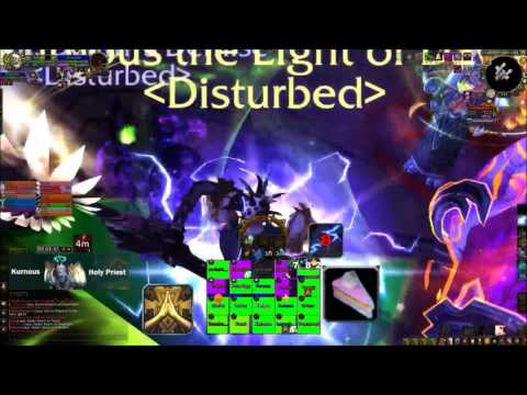Disturbed vs. Tichondrius Mythic (Healer PoV)