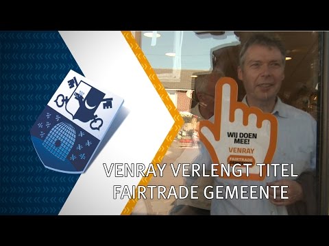 Venray verlengt Fairtrade-titel - 9 mei 2016 - Peel en Maas TV Venray