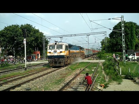 Dust Raising 12407 Amritsar Karmabhoomi Skipping Pusa.