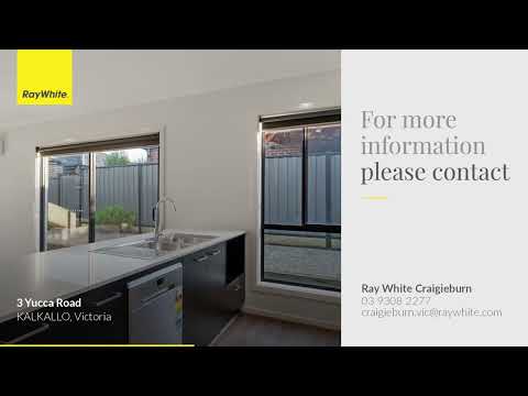 3 Yucca Road, Kalkallo, VIC 3064, 3 habitaciones, 2 baños, House