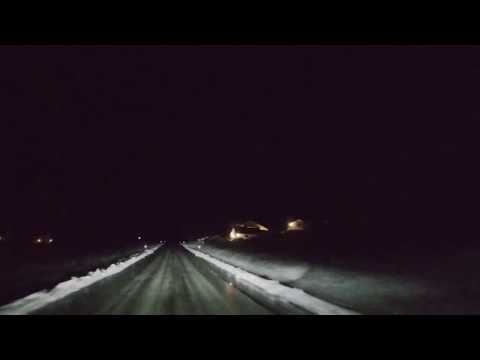 Driving At Night Norway - Hyperlapse