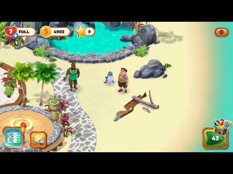 Lost island 🌴 Blast Adventure 41-42 levels Gameplay Story