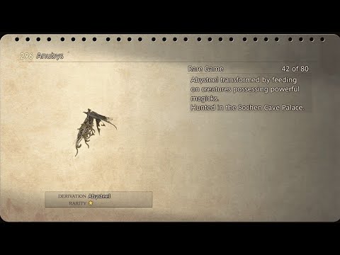 FF12 TZA (PART 196) HUNT CLUB Anubys