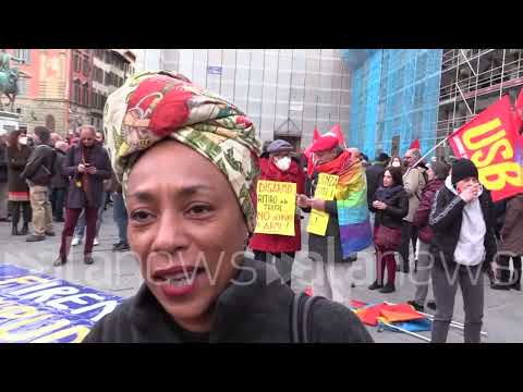 Florence, anti-war march, Bundu: "Hypocritical to talk about peace with weapons"