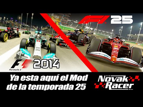 Ya está aquí el increíble MOD para el F1 2014 🤩🤩 Temporada 25 con #colapinto || #f12014 #f12025