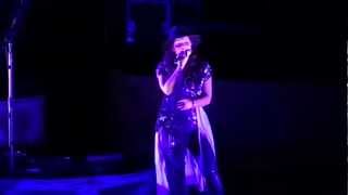 Nelly Furtado starts set in Victoria BC--Spirit Indestructible--Live 2013-01-08