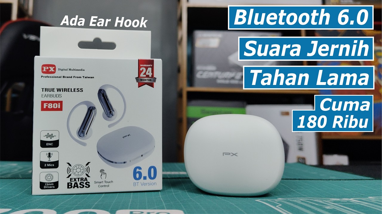 TWS Bluetooth 6 0 Harga Terjangkau Gimana Kualitasnya? Review PX F80i