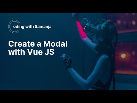 Create a modal with Vue JS