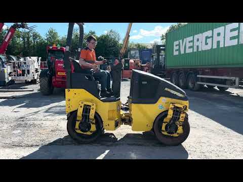 Bomag 120 - Twin Drum Roller - Year 2020 - 50 Hrs - Image 2