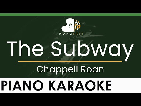 Chappell Roan - The Subway - LOWER Key (Piano Karaoke Instrumental)