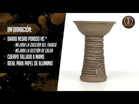 Cazoleta HC Black Grooved || HISPACACHIMBA