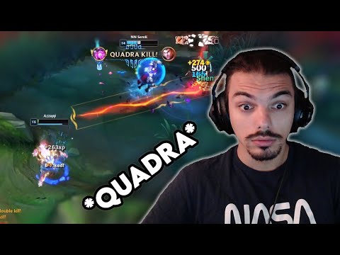 WHEN VEL'KOZ GETS QUADRA VS KASSADIN, HOW TO DOMINATE KASSADIN MID LANE AS VEL'KOZ | Azzapp Vel'Koz