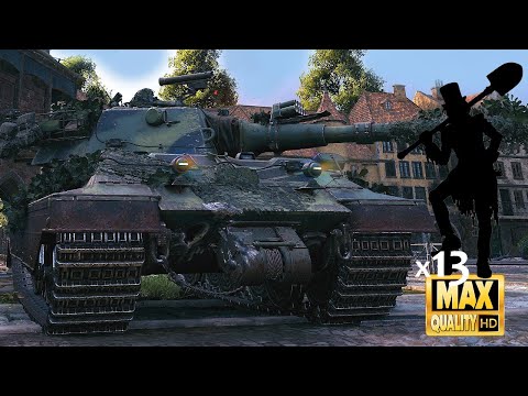 E 50 M: 13 Panzer auf Himmelsdorf zerstört - World of Tanks