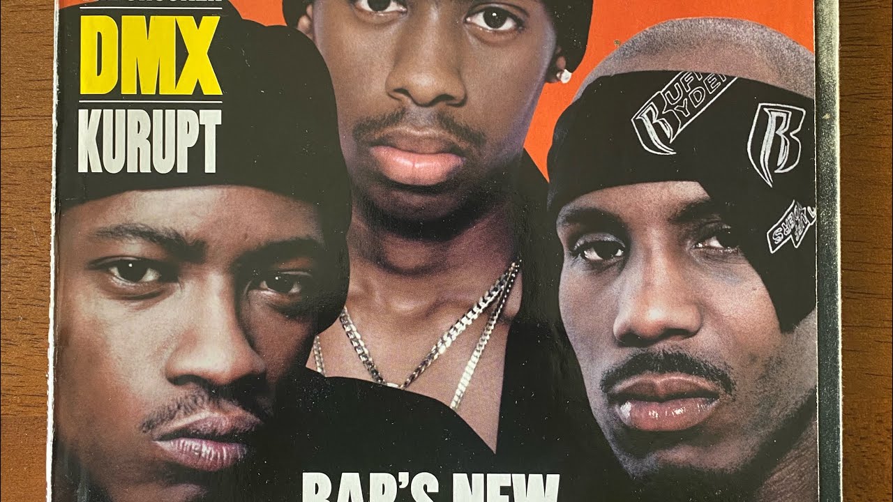 DMX, Big Pun, Cam’ron, 8ball (The Source Magazine Collection's Special Page Fold-Out Cover) 1998