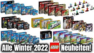 Über 100 neue Sets: Alle LEGO Sets für Winter 2022! | Technic, Ninjago, City, Marvel, ...