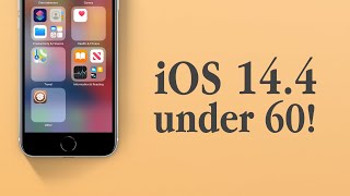 Jailbreak iOS 14.4 in 60 seconds!