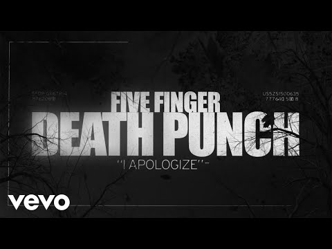 Five Finger Death Punch - I Apologize (Lyric Video)