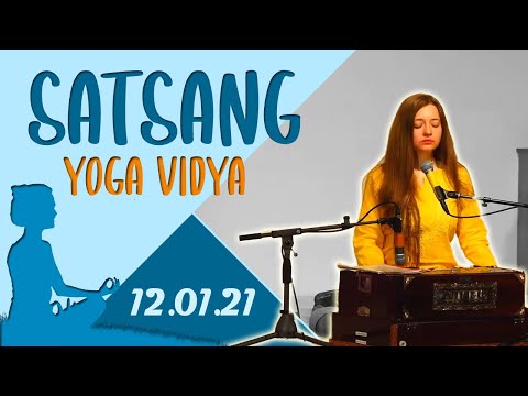 Satsang + Meditation, Mantren und Kirtan mit Janapriya - Yoga Vidya Ashram Live 07:00 - 12.01.2021