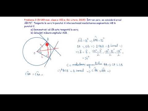 Tangente la cerc  aplicatii partea a II-a