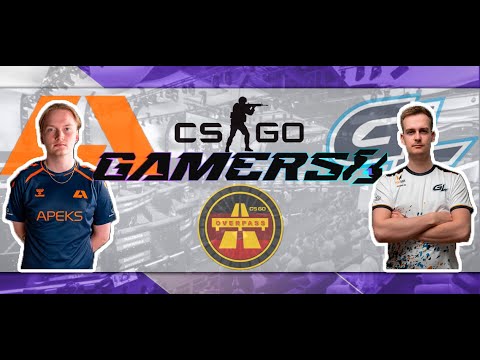GAMERS8 Tournament | GamerLegion vs Apex | Map 2 - Overpass. Incredible COMEBACK!