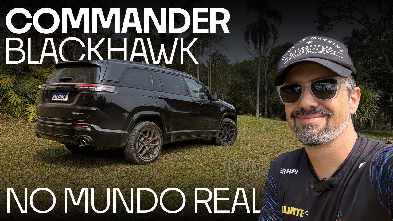 Como se sai NO MUNDO REAL o novo Jeep Commander Blackhawk de 272 cv?