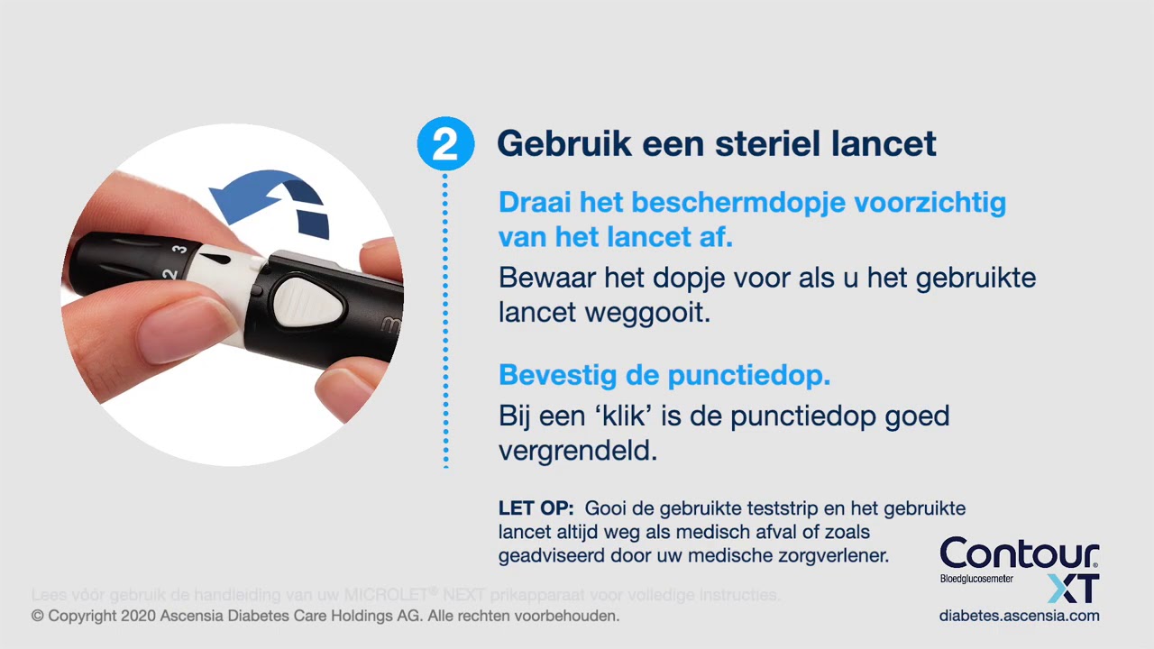CONTOUR XT mmol - Instructievideo