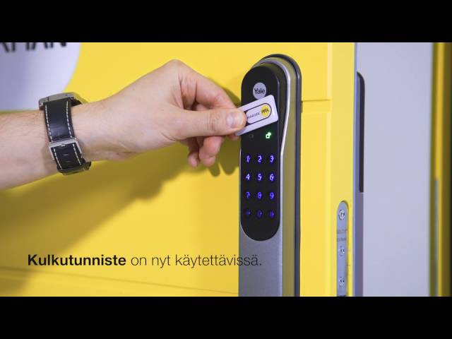 yale Ovipaketti yale doorman harmaa