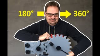 How to make 3d printed Gears in Tinkercad /Cura with 1:2 transmission for Arduino project