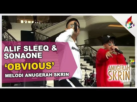 Alif Sleeq & SonaOne | Obvious | Melodi Anugerah Skrin 2018