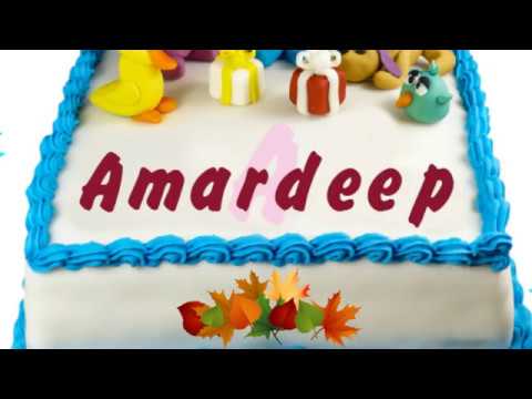 Happy Birthday Amardeep