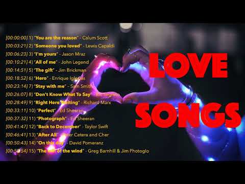 Love Songs - 2023 playlist - [Sam Smith, Jason Mraz, Ed Sheeran, Enrique Iglesias, ...]