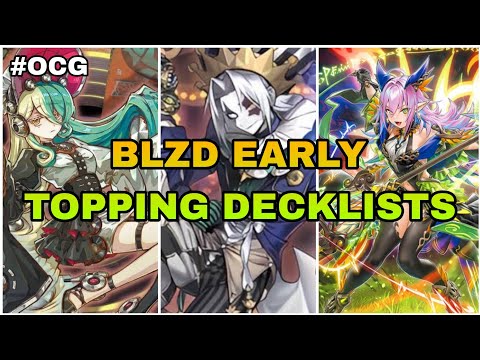 Yu-Gi-Oh! - BLZD Early Topping Deck Lists | OCG Metagame Report and Deck List Reviews